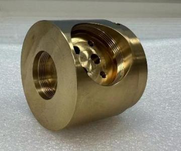 Precision CNC machining parts of copper material