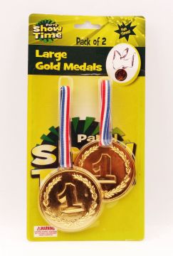 PLASTIC VICTORY GOLDEN MEDAL