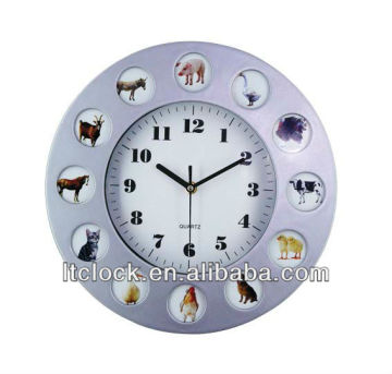 wall Clock with animal sound