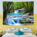 Forest Scenery Door Curtain tapestry