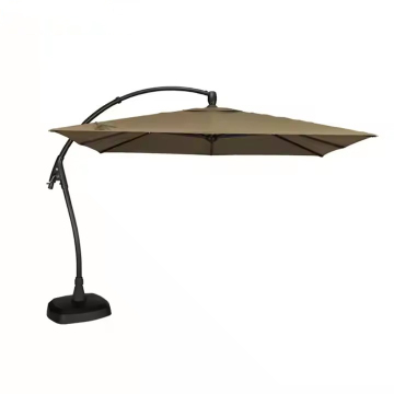 Μεγάλη κεντρική στήλη Windproof Sun Umbrella για μπαλκόνι, αυλή, παραλία και κήπο