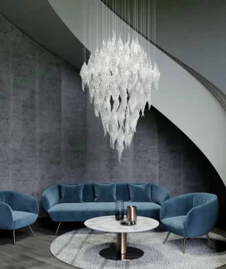 Customized Hotel Lobby Banquet Hall Crystal Chandeliers