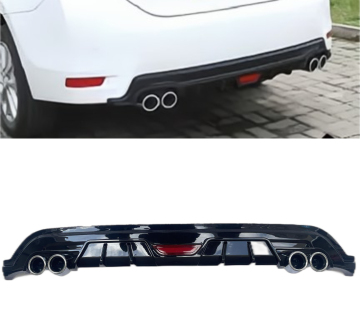 MX MODIFIED REAR BUMPER SPOILER FOR TOYOTA COROLLA 2014-2019 REAR LIP