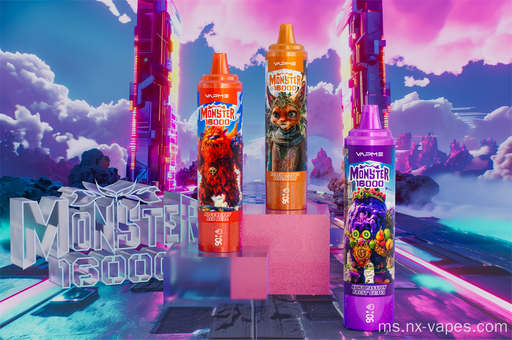 Vapme Monste 16000 Puff Pucuk Harga Vape