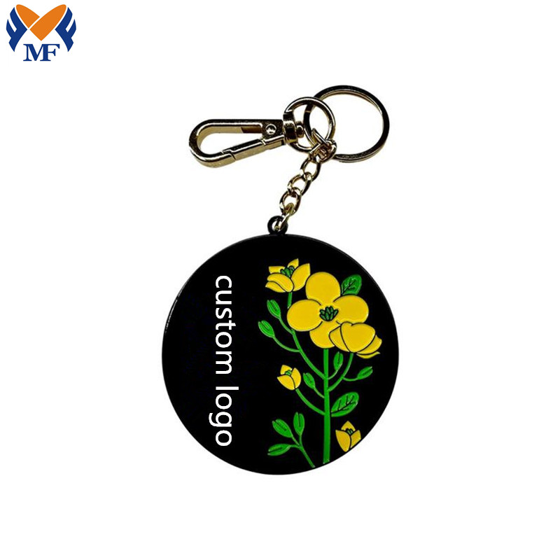 Buttercup Enamel Keychain