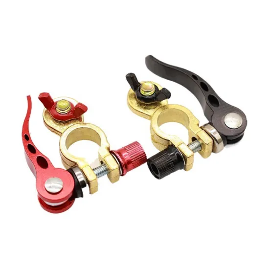 Brass Battery Terminal Car Quick Release Adjustment Battery Clamp