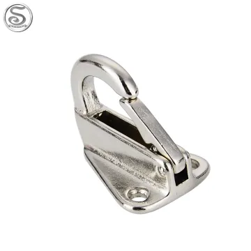 Marine Grade 316 Stainless Steel Spring Fender Hook with Snap Hook for Tug Boats