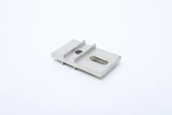 Aliminum end plates PV solar mounting system