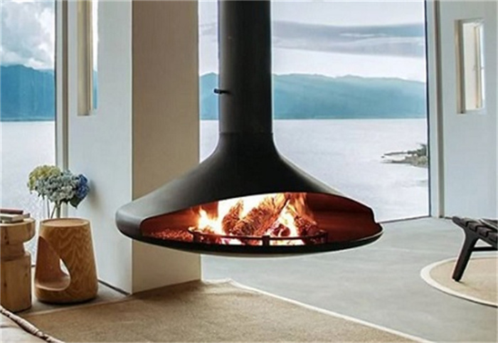 ceiling fireplace