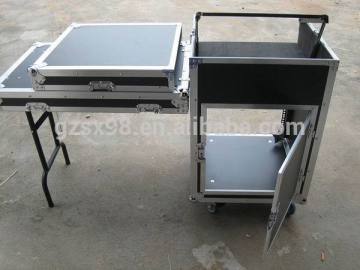 12U single layer waterproof and fireproof road case