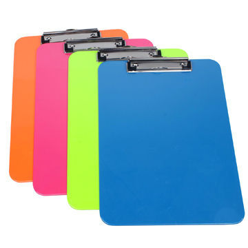 Neon clipboard, customized designs and colors are accepted