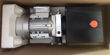 Hydraulic power pack of cylinder lifting