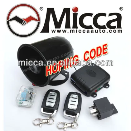 MICCA car security alarm system, rolling code, Aftermaket car alarm system hopping code (OW007)