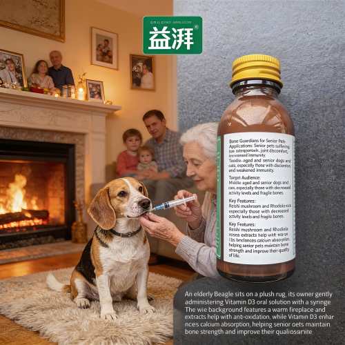 Suplemento nutricional para câncer de animais de estimação jovens