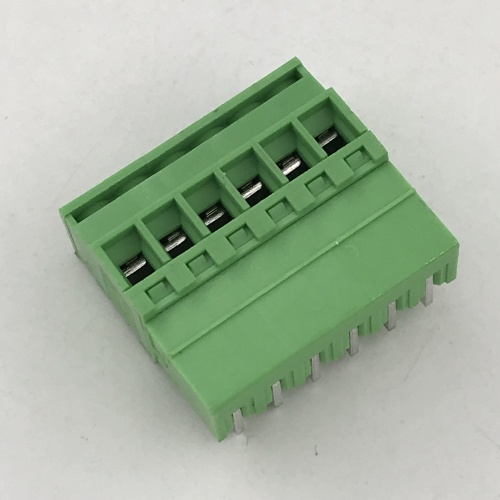 3.81MM pitch top screws vertical pluggable terminal block