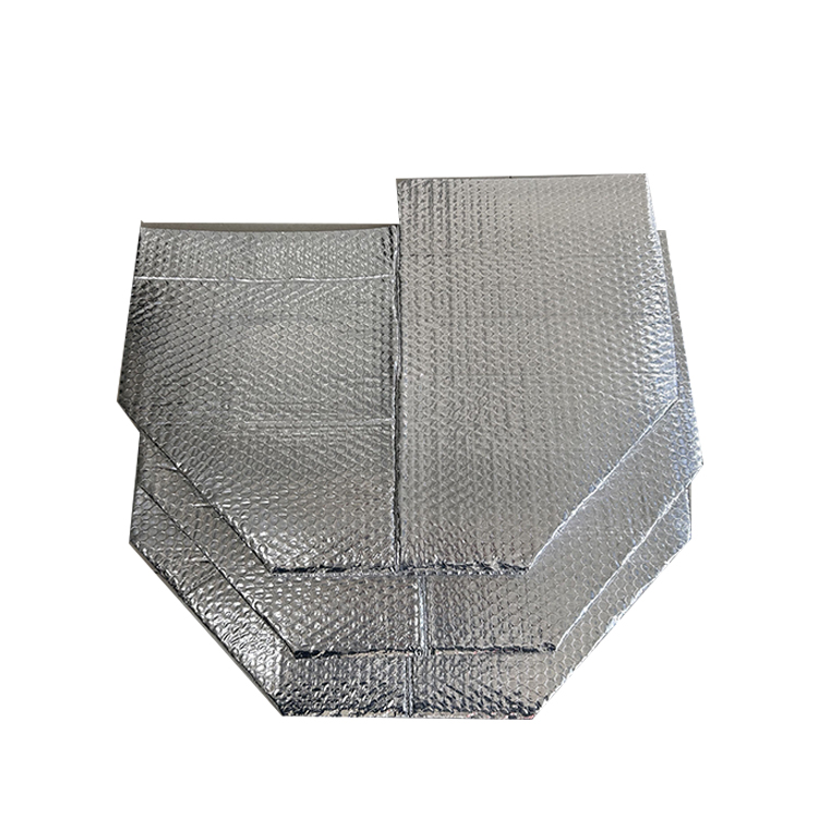 Boîte à isolation thermique en feuille d'aluminium pour livraison