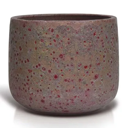 Bubble Glaze Ceramic Plant Pot