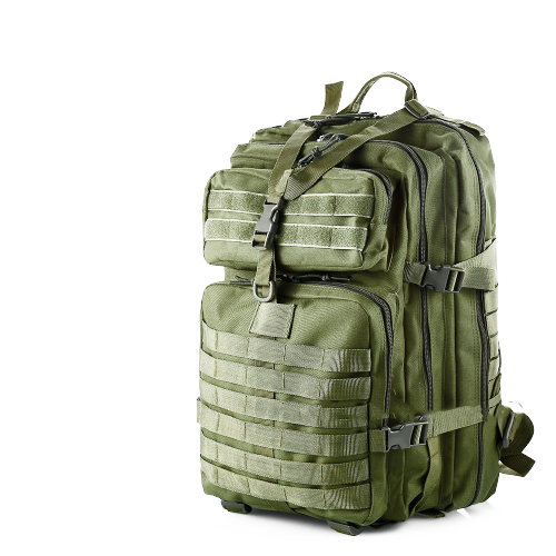 50l Tactical Backpack Camo Green