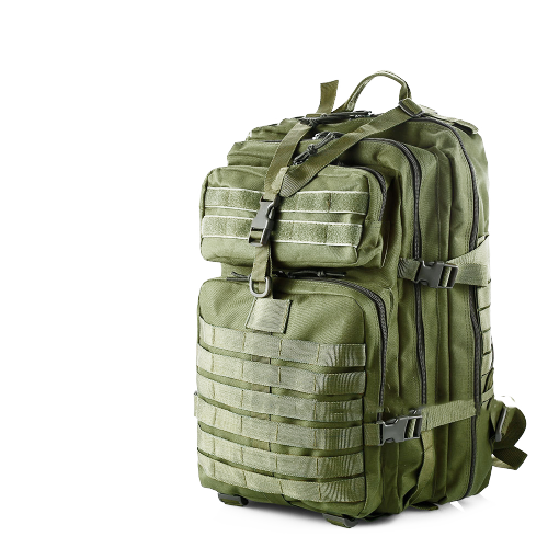 Mochila táctica de 50L Camo verde