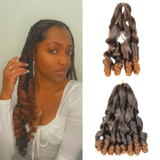 Natural wholesale box packaging custom logo hair bundle private label tape synthetic braiding hair custom hair extension