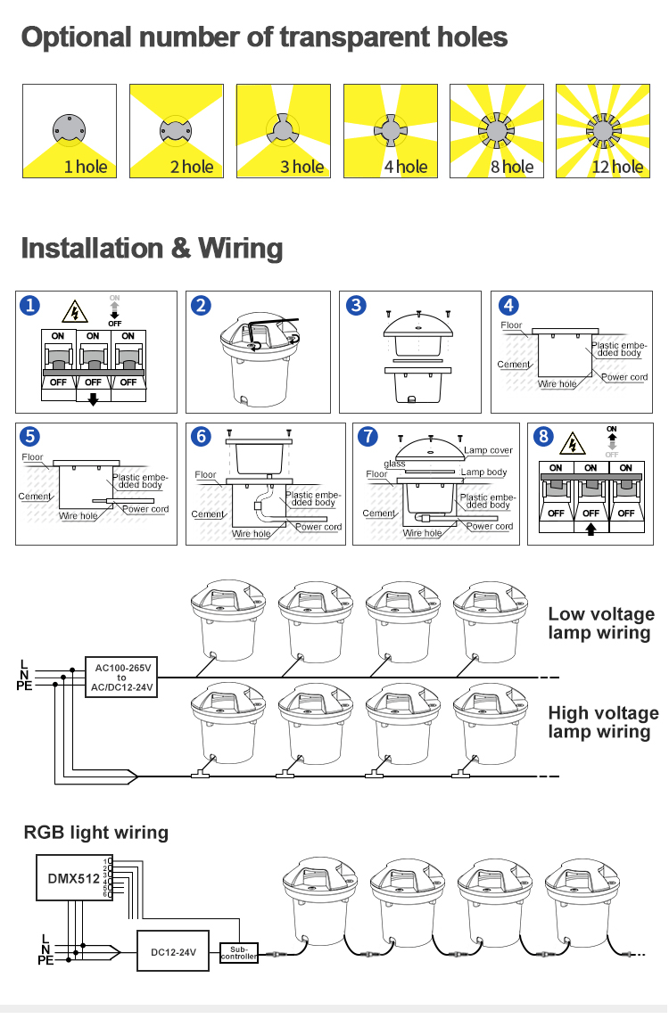 Outdoor Step Lights