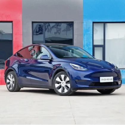 2022 Top Selling Tesla Model Y - Blue Electric Vehicle
