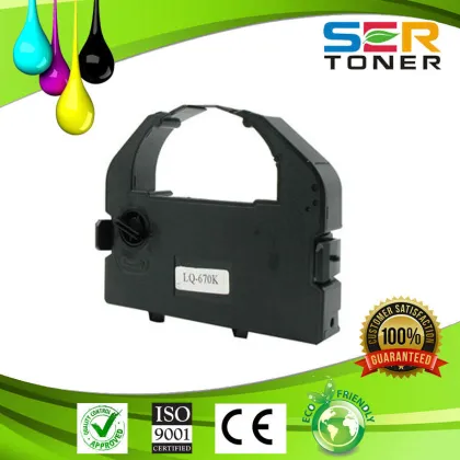 LQ670K 680K For EPSON Compatible POS/ATM Inked Printer Ribbon