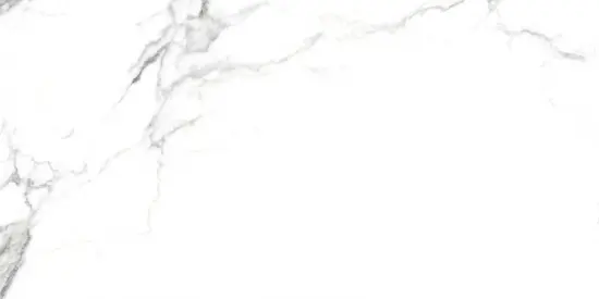 Statuario Polished Porcelain Marble Effect Tile