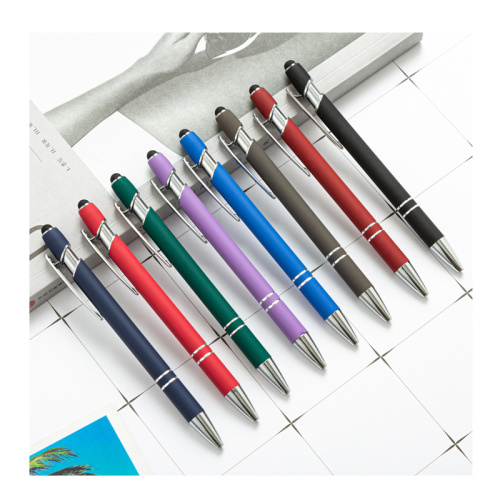 Fashion Ballpoint Pen with Stylus