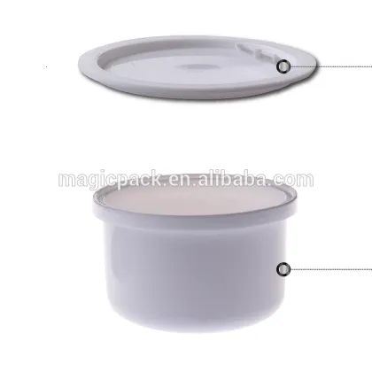 brown cream bottle plastic facial mask packaging