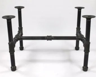 pipe fitting for diy plumbing pipe desk