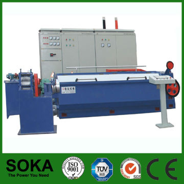 Drawing Usage 8mm copper rod breakdown machine with annealer