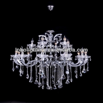 Home decoration antique crystal lamp led crystal pendant lamp