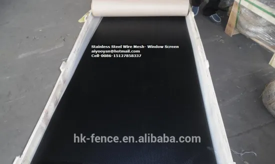 2016 Grade 316 Stainless Steel Wire Window Screen Wire Mesh Window Door Security