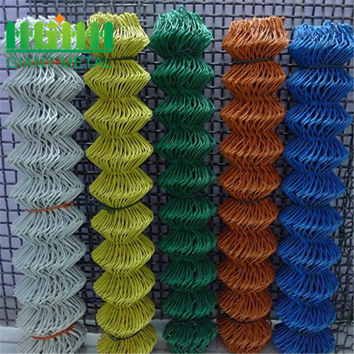 Usado Pvc Chain Link Mesh para la venta