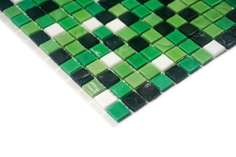 Classic glass mosaic design and construction