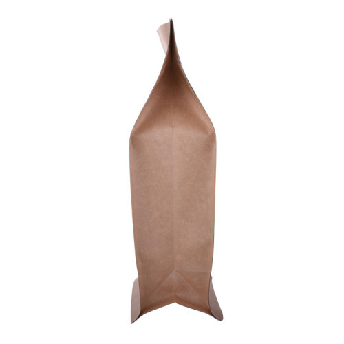 Custom Food Ziplock Kraft Paper Coffee Packaging Bags with Your Own Logo