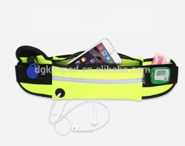 Sport Running Belt, Water Resistant Fanny Pack, neoprene running belt for Men and Women(Black)