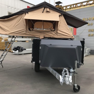 Camping Off-road Pop-up Camper Hybrid Caravan Trailers