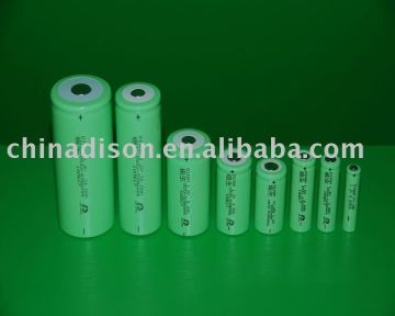 AAA,AA,A,SC,C,D,F,M best quality 1.2v 450-20000mAh full capacity NI-MH rechargeable battery cells