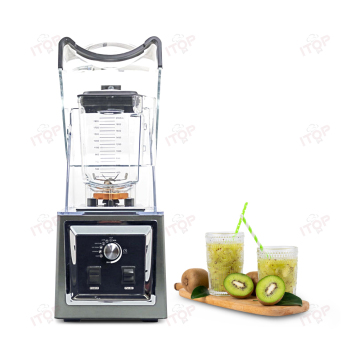 High Power Commercial Frozen Juice Blender with Sound Enclosure