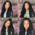 13x4 Lace Front Wigs Loose Deep Whucked For Florces Frontal