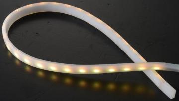 All In One SMD5050 60leds RGB+W2700K Milky led strip light