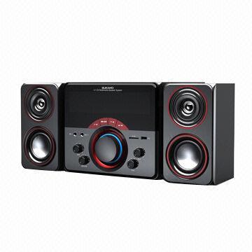2.1 Multimedia Speaker with USB, SD, FM, Karaoke, Mic