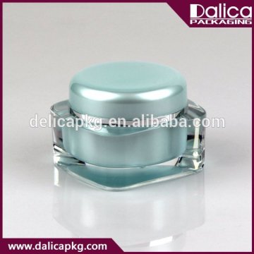 Nuovo barattolo quadrato arrotondato cosmetico design