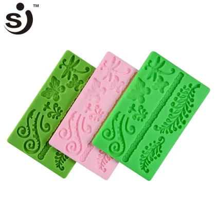 pink silicone molds dos doces/silicone molds for cake decorating