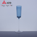 Wine Glasses Crystal Blue Water Wine Glass Set