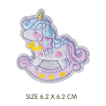 Unicornio Juguete Bordado Apliques Diy Ropa Infantil