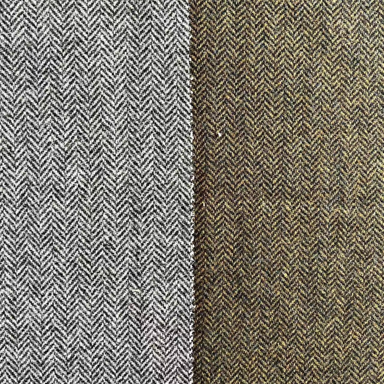 Woven Wool Blend Suit Fabric For Garment Suit