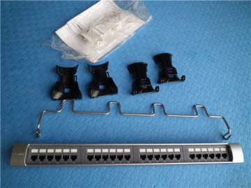 19'' Systimax Style UTP Cat 6 24 Port Patch Panel